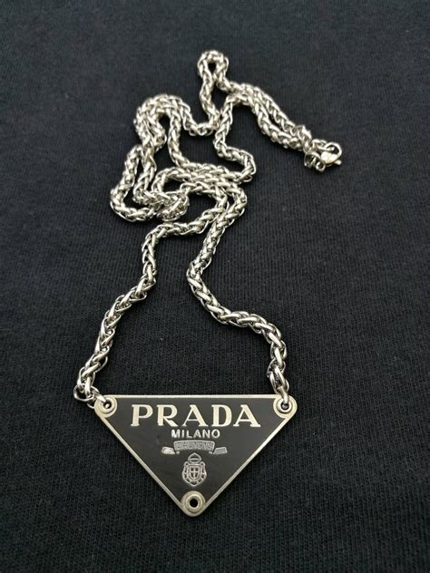 prada plastic chain|prada chain men.